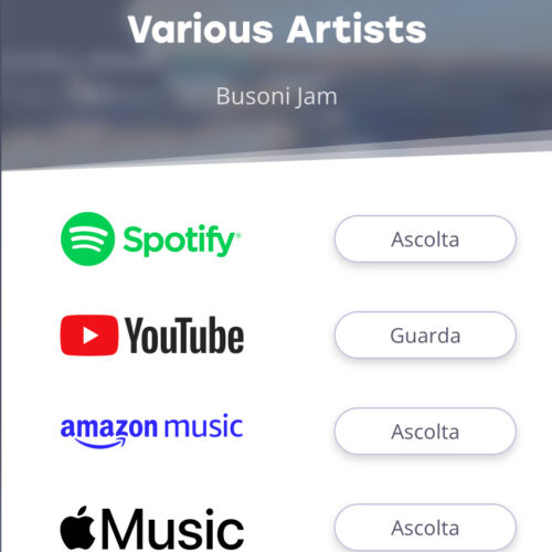 ascolta l’album discografico BUSONI JAM