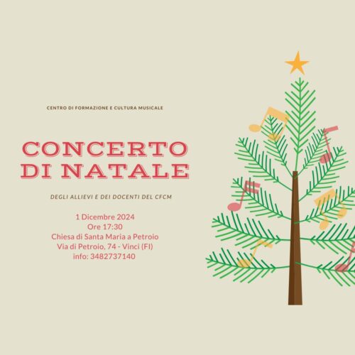 Concerto di Natale degli allievi e dei docenti del CFCM